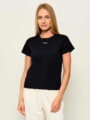 Pinko T-shirt Basico | Regular Fit czarny