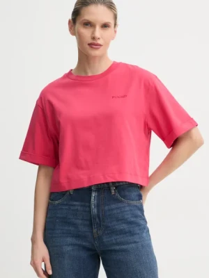 Pinko t-shirt bawełniany damski kolor czerwony 104882 A2HN