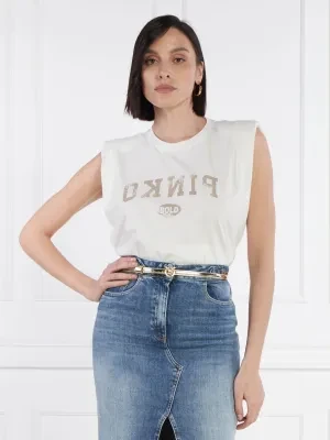 Pinko T-shirt CACAO CANOTTA | Regular Fit