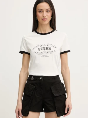 Pinko t-shirt damski bawełniany