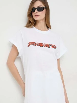 Pinko t-shirt damski kolor biały 103138.A1P7