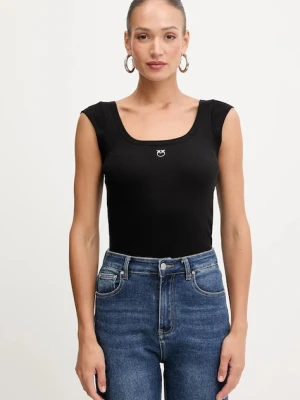 Pinko t-shirt damski kolor czarny 105511 A2RC