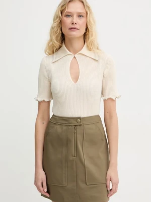 Pinko t-shirt damski z bawełną