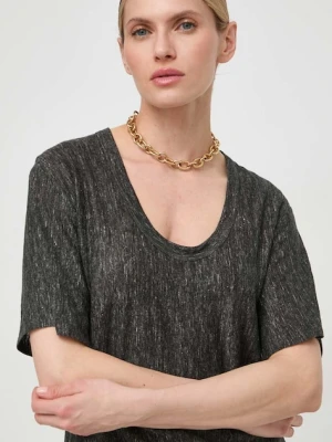 Pinko t-shirt lniany