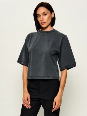Pinko T-shirt Niamey | Relaxed fit grafitowy