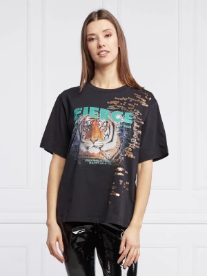Pinko T-shirt NOVATE | Regular Fit czarny