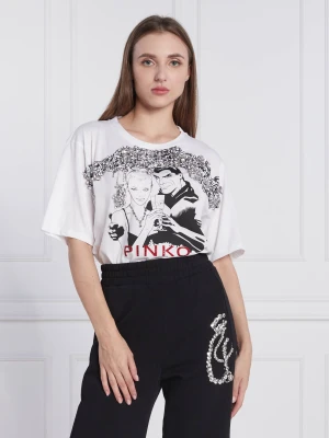 Pinko T-shirt PINKO X DIABOLIK FEDERICA | Regular Fit