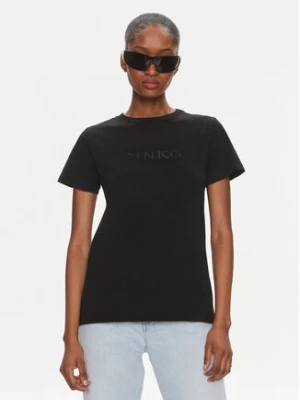 Pinko T-Shirt Start 101752 A1NW Czarny Regular Fit