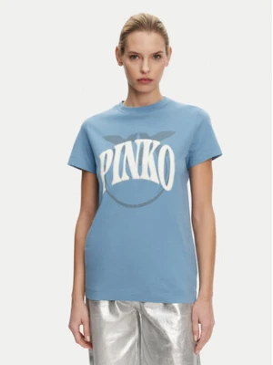 PINKO T-Shirt Start Niebieski Regular Fit