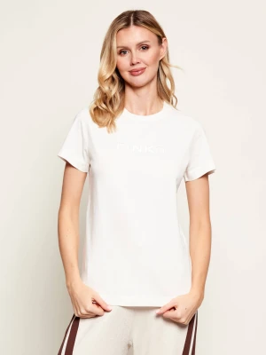 Pinko T-shirt START | Regular Fit biały