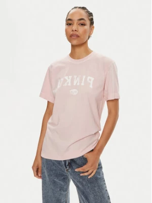 Pinko T-Shirt Tiramisu 104269 A25Z Różowy Regular Fit