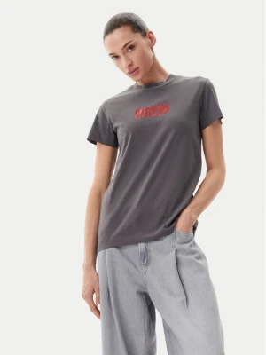 PINKO T-Shirt Trapani 105050 A2D6 Szary Regular Fit