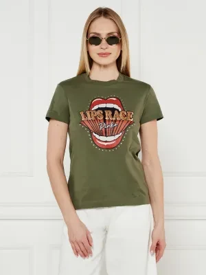 Pinko T-shirt TRAPANI Lips Race | Regular Fit