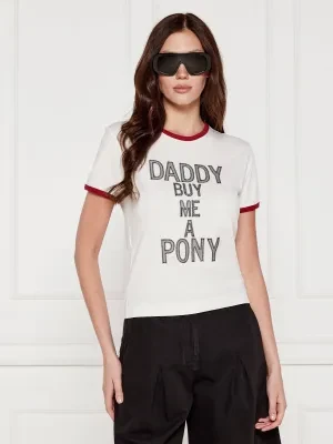 Zdjęcie produktu Pinko T-shirt WALER | Pinko x Patrick McDowell | Regular Fit