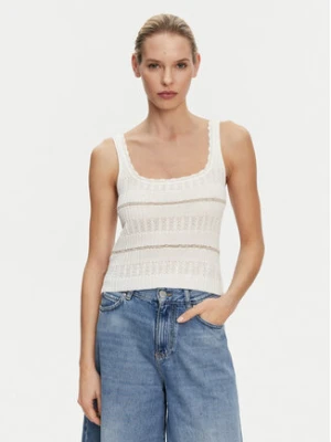 PINKO Top 104736 A2FC Biały Regular Fit