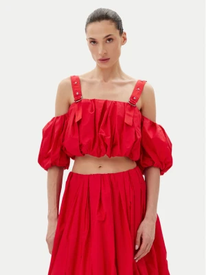PINKO Top 105176 A2LD Czerwony Regular Fit