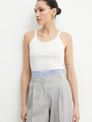 Pinko top bawełniany kolor biały 105001 A2IA