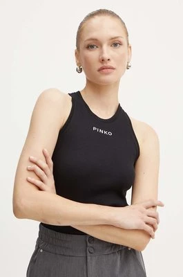 Pinko top damski kolor czarny 100822 A22X