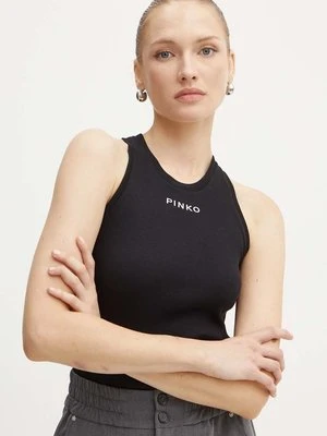 Pinko top damski kolor czarny 100822 A22X