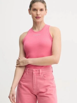 Pinko top damski kolor różowy 100822 A2C1