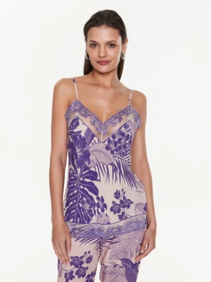 PINKO Top Giaggiolo 100892 A0RL Fioletowy Regular Fit