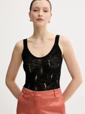 Pinko top kolor czarny 105143 A2LP