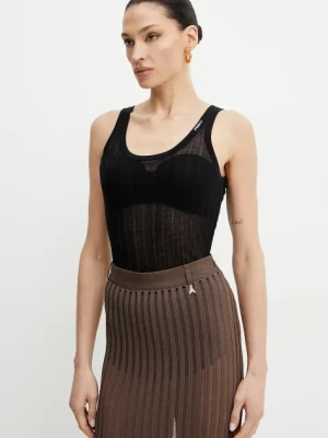 Pinko top kolor czarny 105149 A2LS
