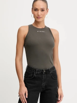 Pinko top kolor zielony 100822 A2RC