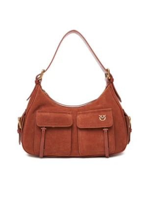 PINKO Torba Cargo Bag Classic PE PLTT 102794 A29N Brązowy