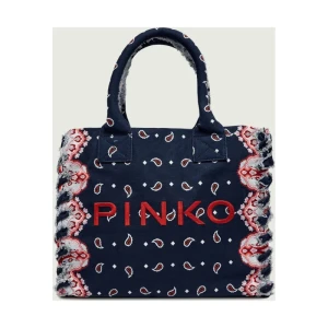Pinko Torba plażowa Canvas Tote