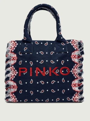 Pinko Torba plażowa Canvas Tote