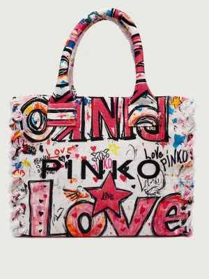 Pinko Torba plażowa CANVAS TOTE