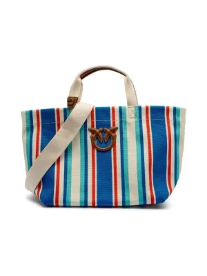 Pinko Torba plażowa | z dodatkiem skóry