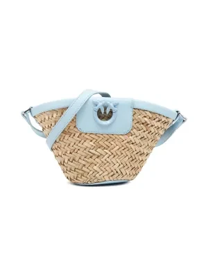 Pinko Torba plażowa | z dodatkiem skóry