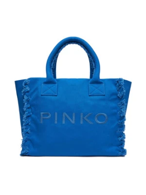 PINKO Torebka Beach Shopping PE 25 PLTT 100782 A1WQ Niebieski