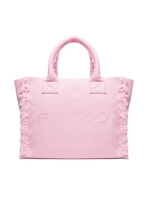 PINKO Torebka Beach Shopping PE 25 PLTT 100782 A1WQ Różowy