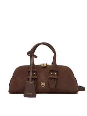 PINKO Torebka Bowling Bag Baguette AI 25-26 PLTT 105334 A2JH Brązowy