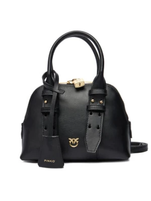 PINKO Torebka Bowling Bag Zip Mini AI 25-26 PLTT 105333 A0QO Czarny