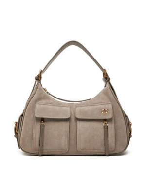 PINKO Torebka Cargo Bag Maxi PE 25 PLTT 104507 A29N Szary