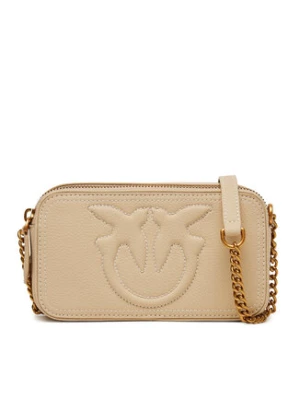 PINKO Torebka Carrie Camera Case Mini 103799 A1LF Beżowy
