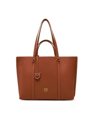 PINKO Torebka Carrie Shopper Big PE 25 PLTT 102832 A1LF Brązowy