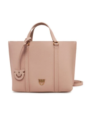 PINKO Torebka Carrie Shopper Classic AI 24-25 PLTT 102833 A1LF Różowy