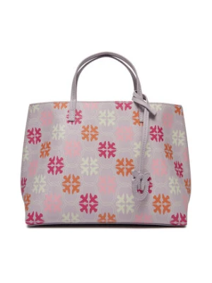 Pinko Torebka Carrie Shopper Classic PE 24 PLTT 102833 A1EM Fioletowy