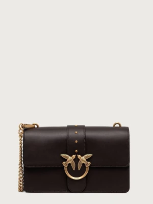 Pinko torebka crossbody damska skórzana brązowy