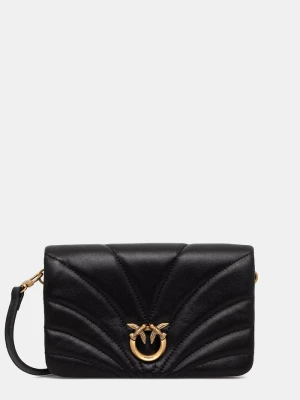 Pinko torebka crossbody damska skórzana czarny