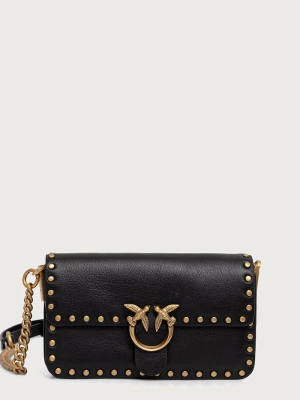 Pinko torebka crossbody damska skórzana czarny