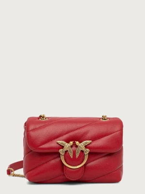 Pinko torebka crossbody damska skórzana czerwony
