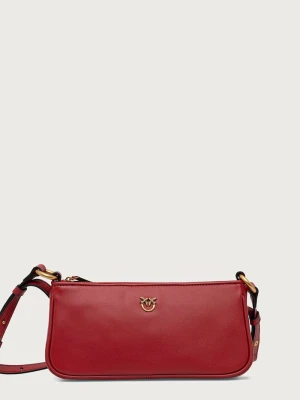 Pinko torebka crossbody damska skórzana Horizontal czerwony