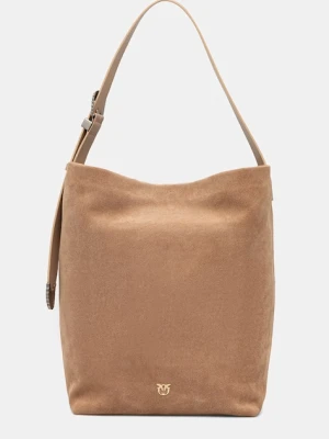 Pinko torebka damska zamszowa