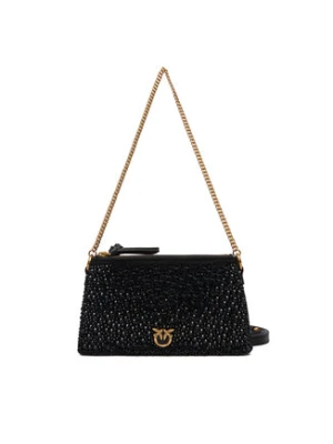 PINKO Torebka Double Mini Pelle Ai 25-26 PLTT 105359 A2WF Czarny